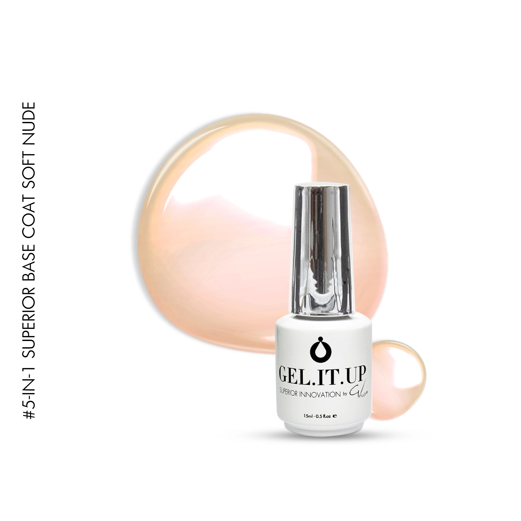 5-IN-1 Superior Base 15ml Soft Nude 5in1 superior base